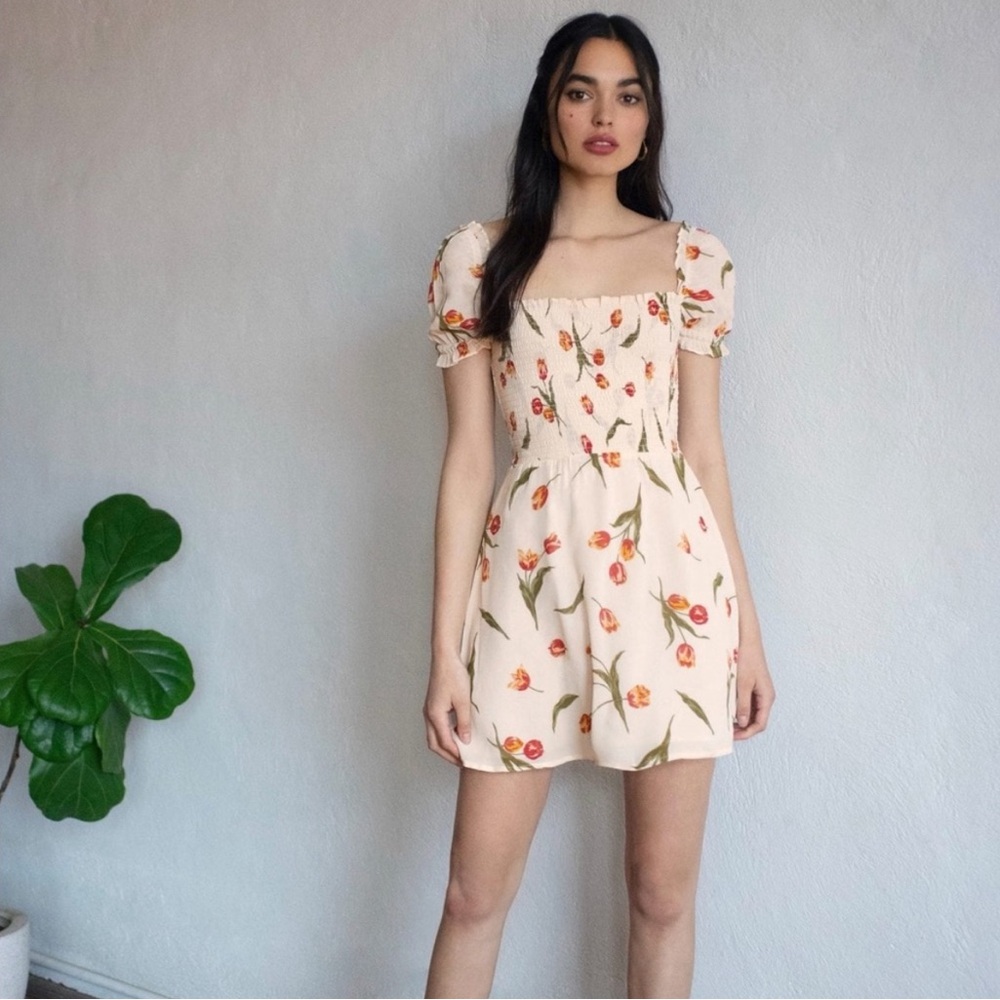 Reformation Orangerie Mini Dress